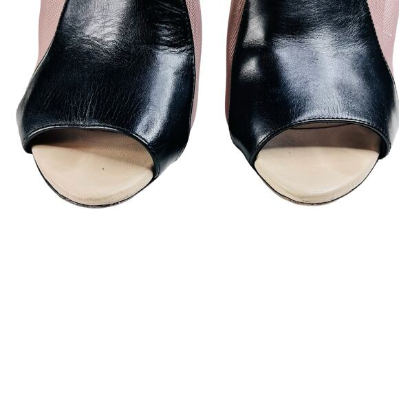 3.1 Phillip Lim Aria Suede Mule Sandal Black Mauve 7 - Picture 6 of 15